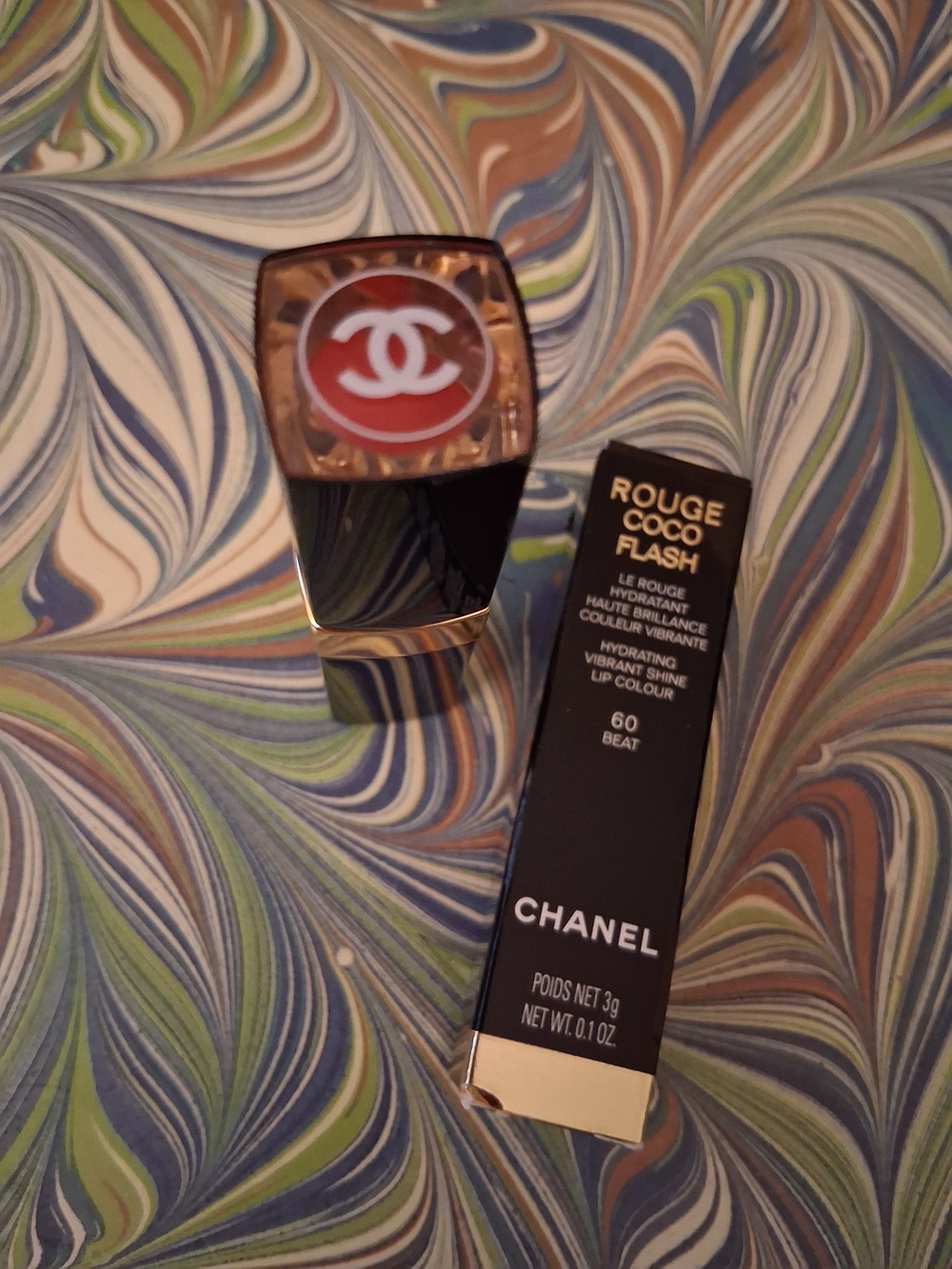 CHANEL Rouge Coco Flash Lip Colour — Vibrant Orange (60 Beat)